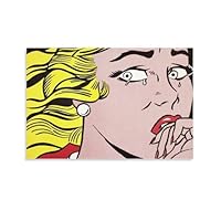 特別額装品/Crying Girl、 1963（ロイ リキテンスタイン） Amazon.co.jp: Roy Lichtensteinロイ・リキテンスタイン《泣く女